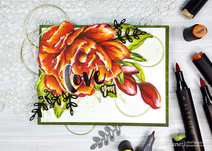 Alcohol Ink Orange Cream Alcohol Ink