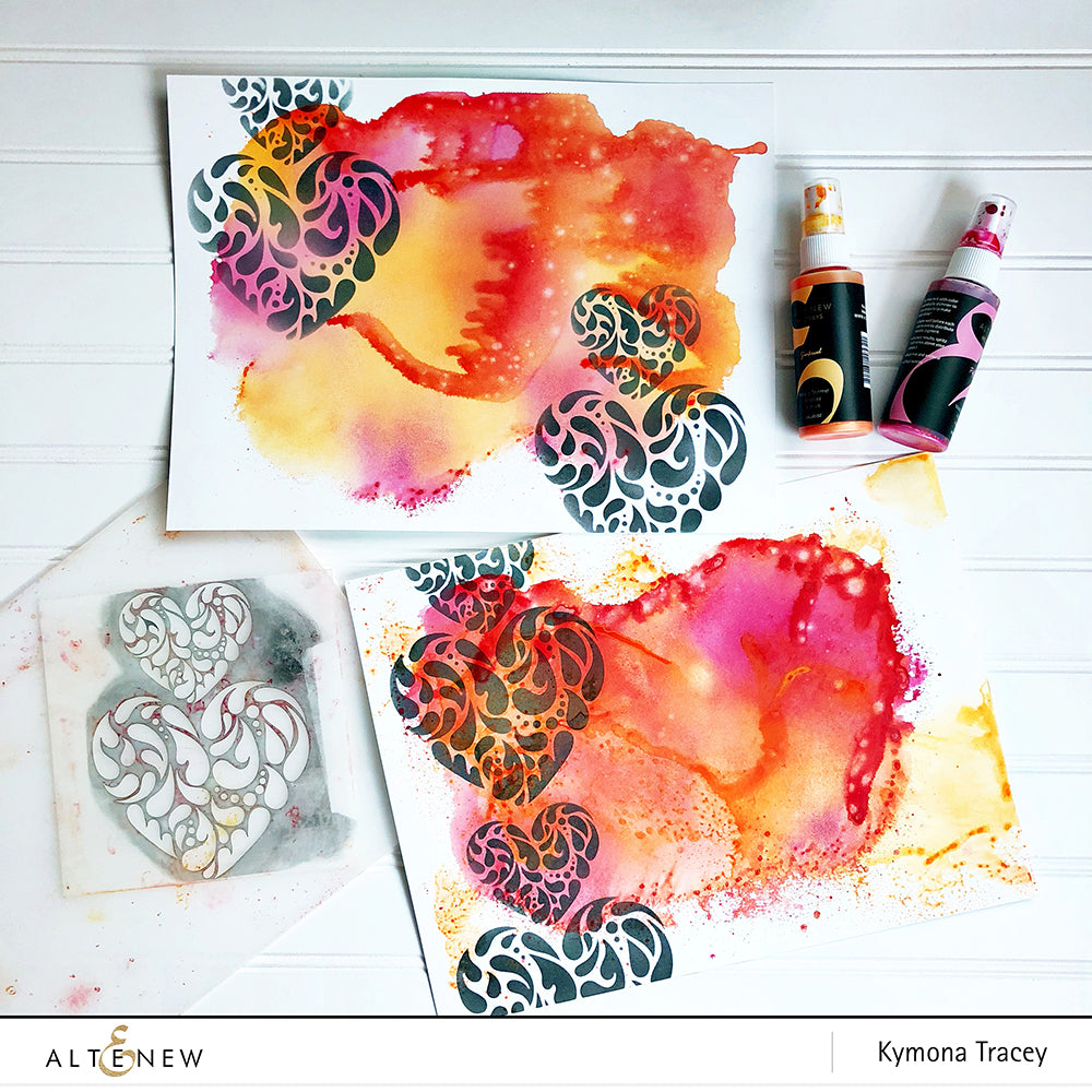 Alcohol Ink Orange Cream Alcohol Ink