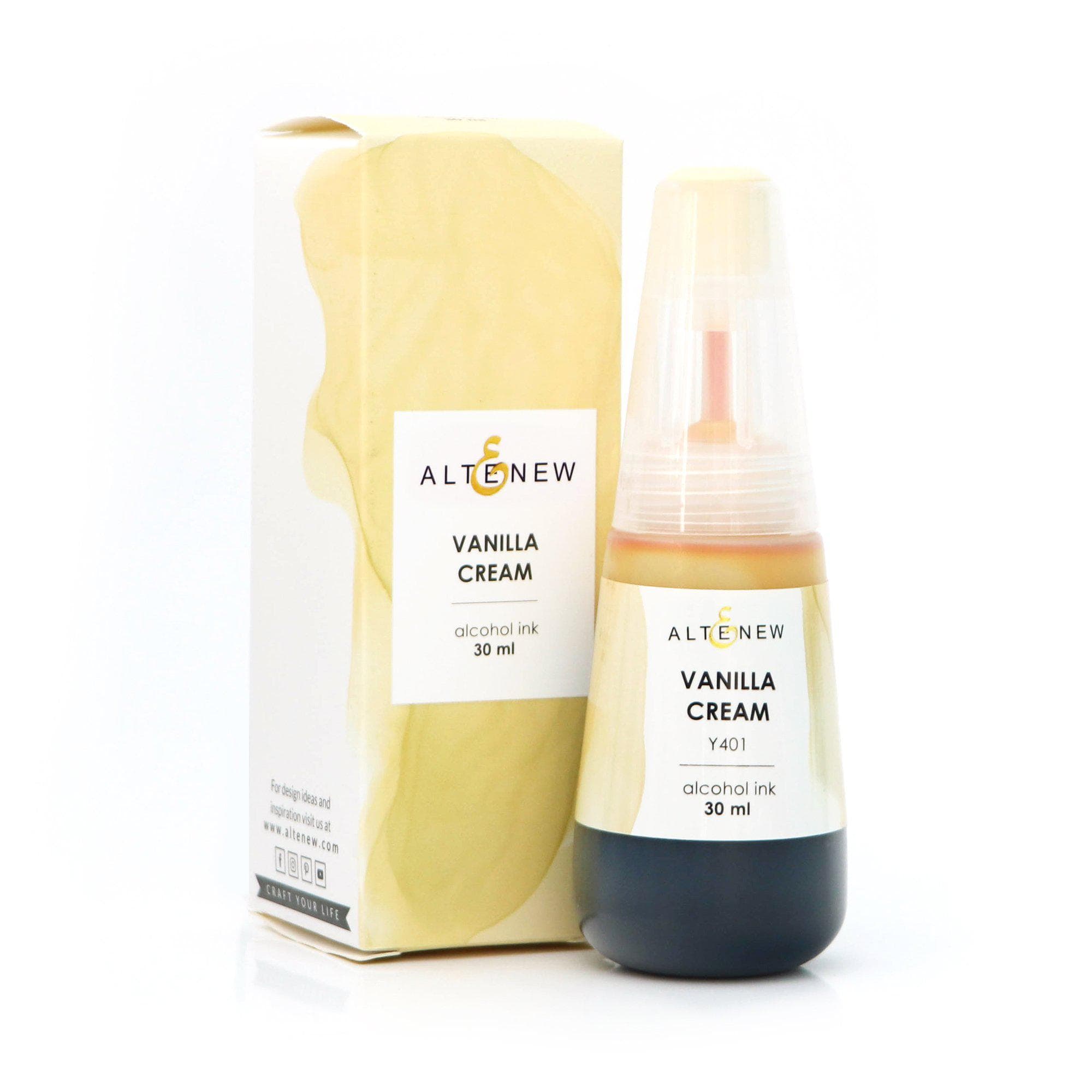 Altenew Vanilla Cream Beige Alcohol Ink Refill for Inking Techniques ...