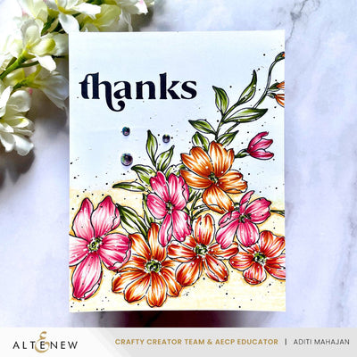 Alcohol Marker & Alcohol Ink Bundle Cottage Garden Artist Alcohol Markers Set & Alcohol Ink Bundle