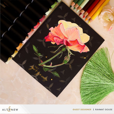 Alcohol Marker & Alcohol Ink Bundle Cottage Garden Artist Alcohol Markers Set & Alcohol Ink Bundle