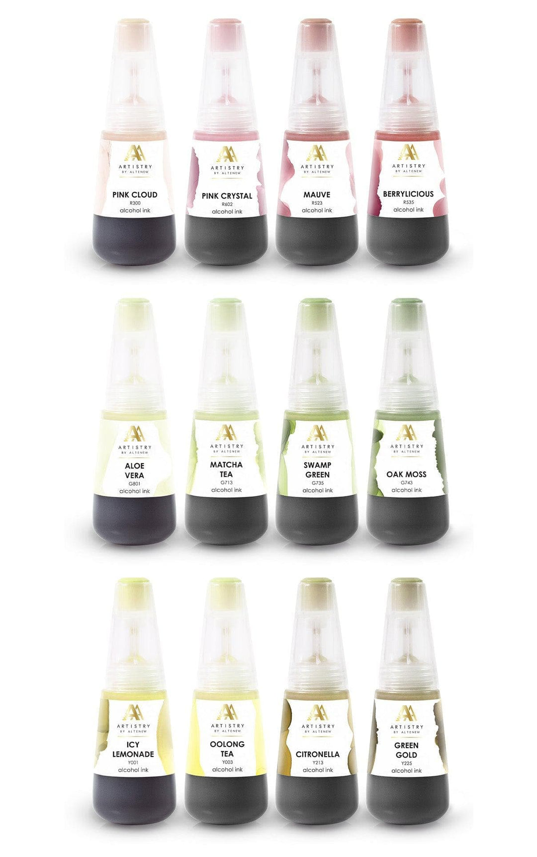 Alcohol Marker & Alcohol Ink Bundle Firewood Garden Artist Alcohol Markers Set & Alcohol Ink Bundle