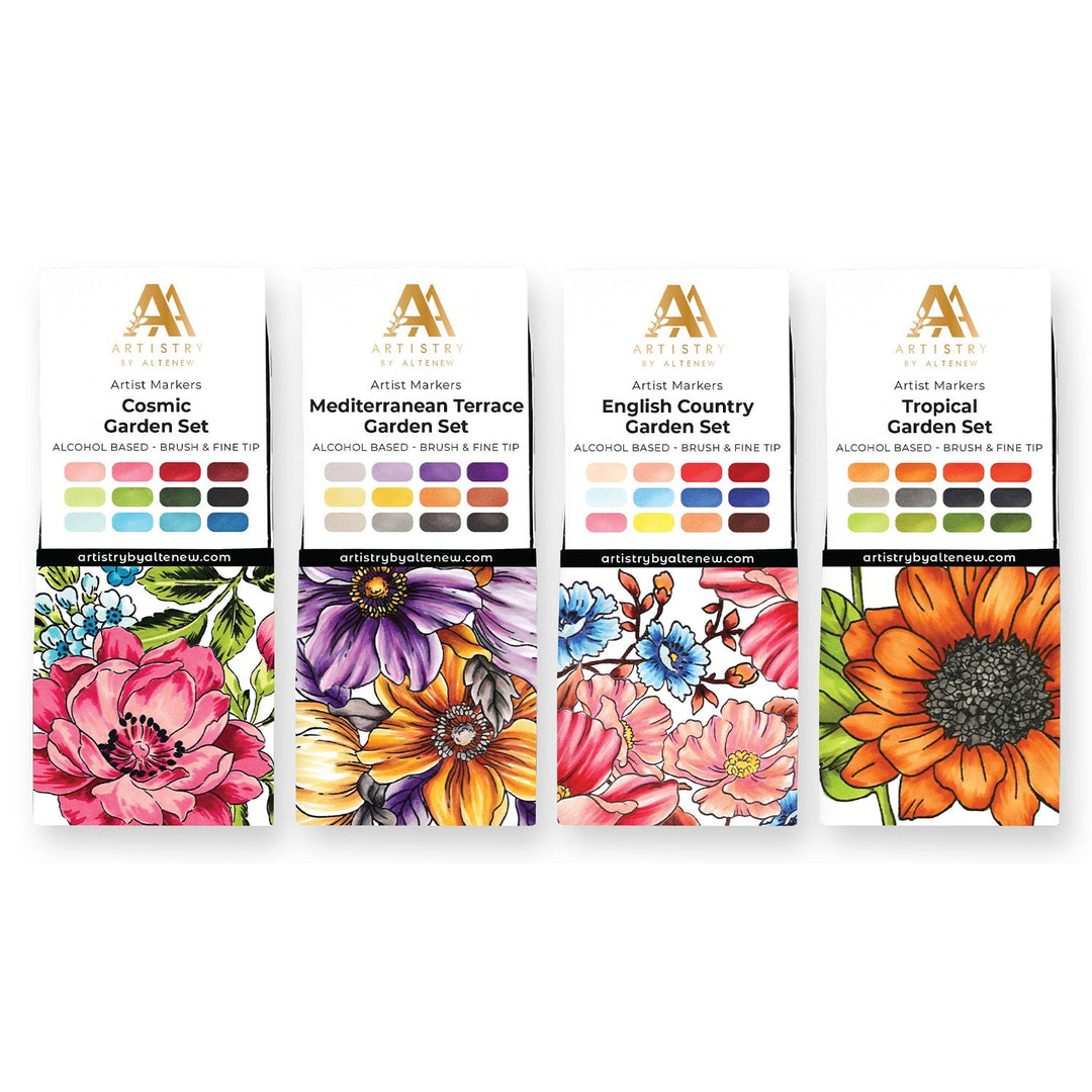 Alcohol Marker Bundle Artist Alcohol Markers Bundle (48 Colors)