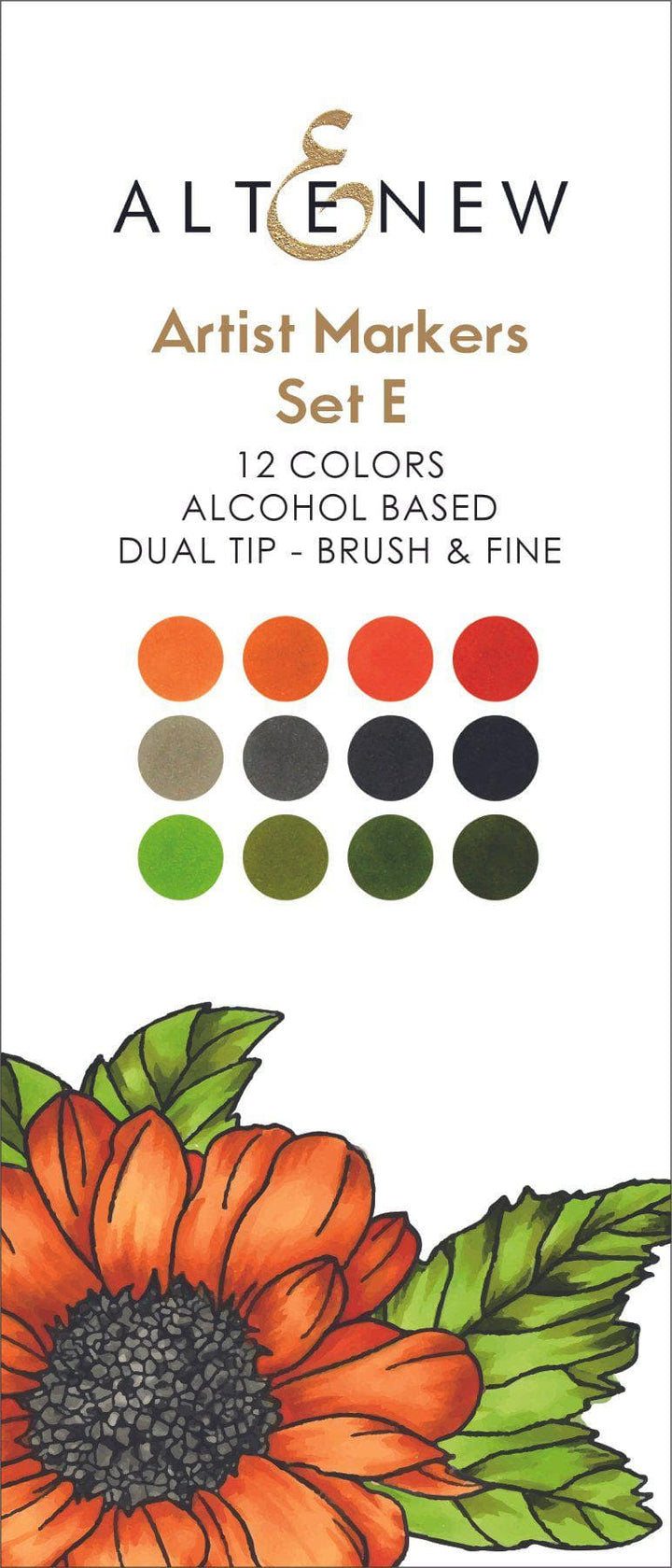 Alcohol Marker Bundle Artist Alcohol Markers Bundle (48 Colors)