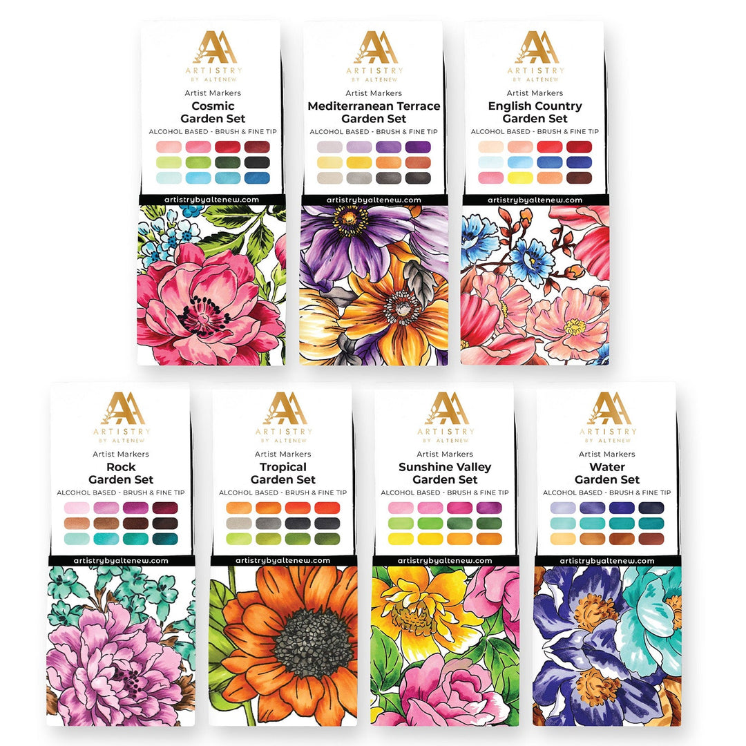 Alcohol Marker Bundle Artist Alcohol Markers Bundle (84 Colors)