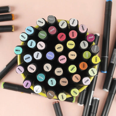 Alcohol Marker Bundle Artist Alcohol Markers Bundle (84 Colors)