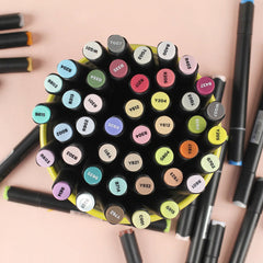 Alcohol Marker Bundle Artist Alcohol Markers Bundle (84 Colors)