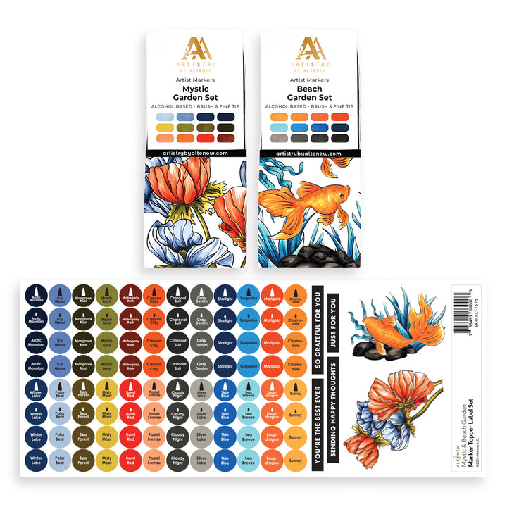 Alcohol Marker Bundle Enchanted Coast Alcohol Markers Bundle