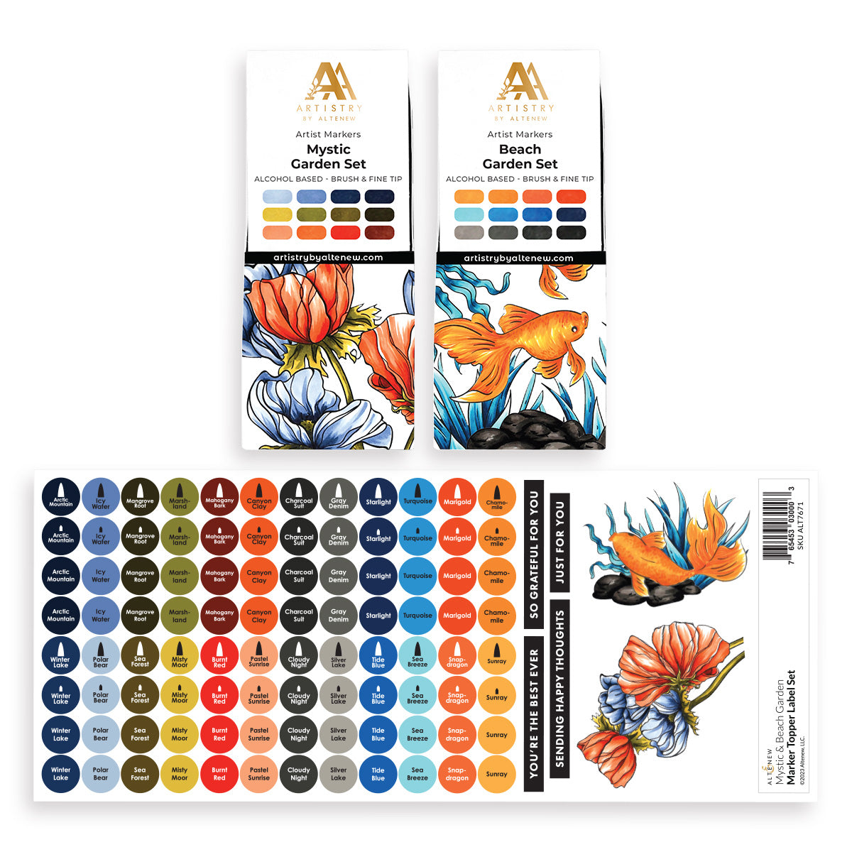 Alcohol Marker Bundle Enchanted Coast Alcohol Markers Bundle