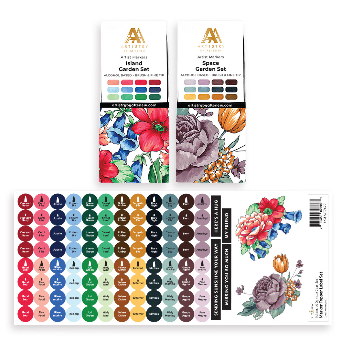 Alcohol Marker Bundle Interstellar Garden Alcohol Markers Bundle