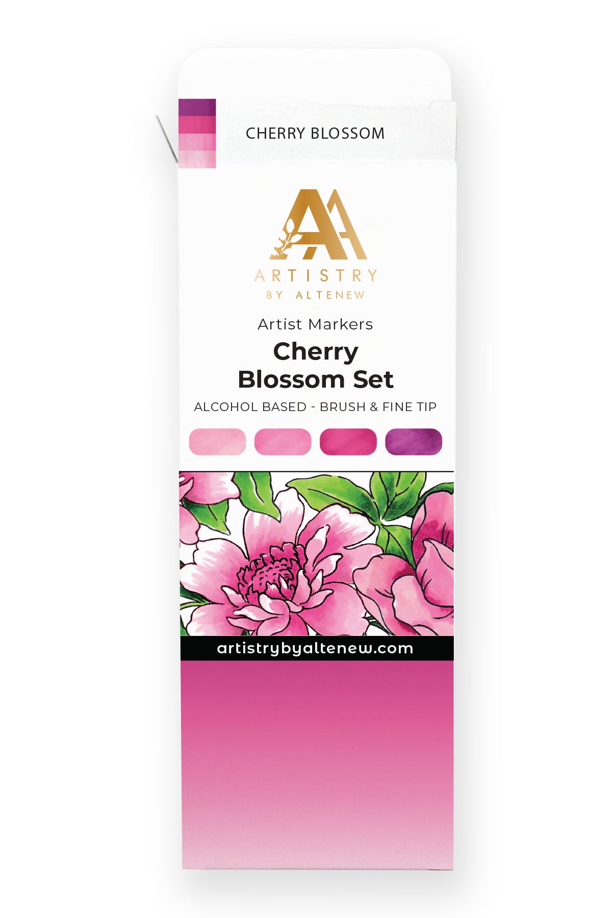 Alcohol Markers Artist Alcohol Markers Cherry Blossom Set