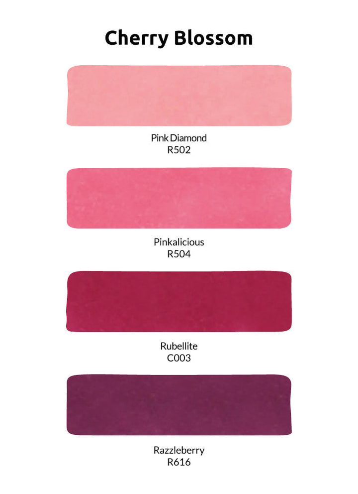 Alcohol Markers Artist Alcohol Markers Cherry Blossom Set