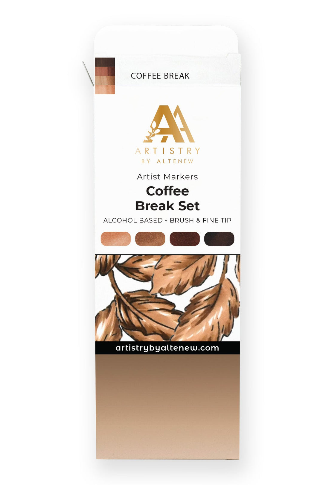 Alcohol Markers Artist Alcohol Markers Coffee Break Set