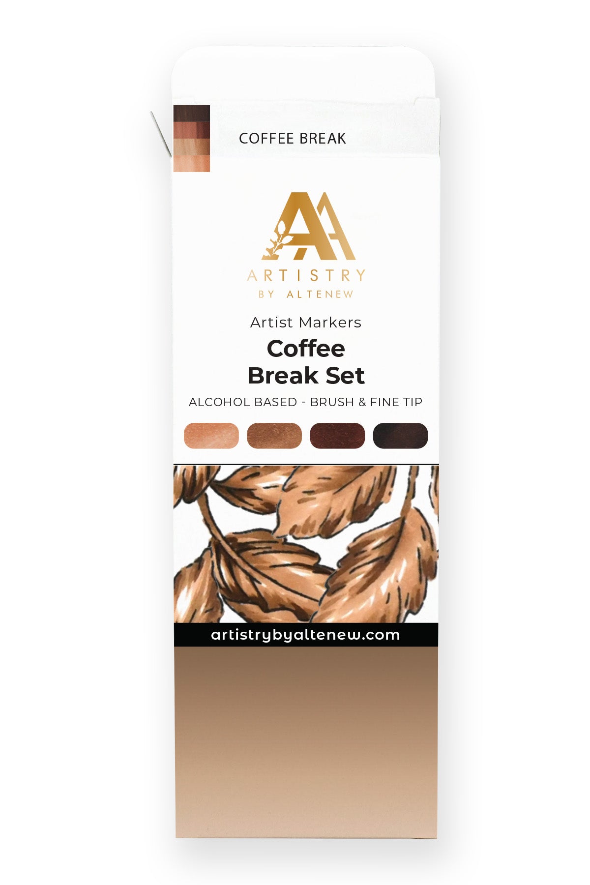Alcohol Markers Artist Alcohol Markers Coffee Break Set