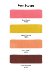 Alcohol Markers Artist Alcohol Markers Four Scoops Set