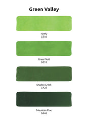 Alcohol Markers Artist Alcohol Markers Green Valley Set