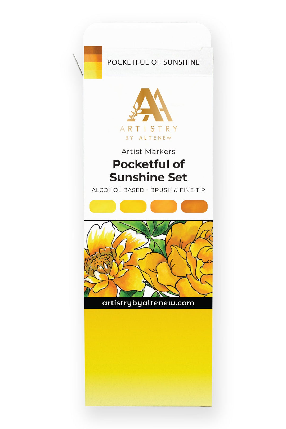 Alcohol Markers Artist Alcohol Markers Pocketful of Sunshine Set