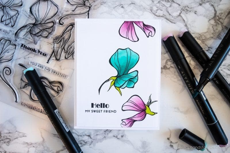 Alcohol Markers Artist Alcohol Markers Rose Petal Set