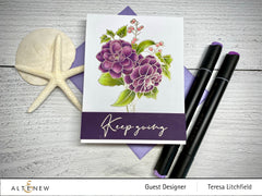 Alcohol Markers Artist Alcohol Markers Shades of Purple Set