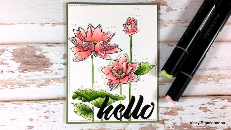 Alcohol Markers English Country Garden Artist Alcohol Markers Set C