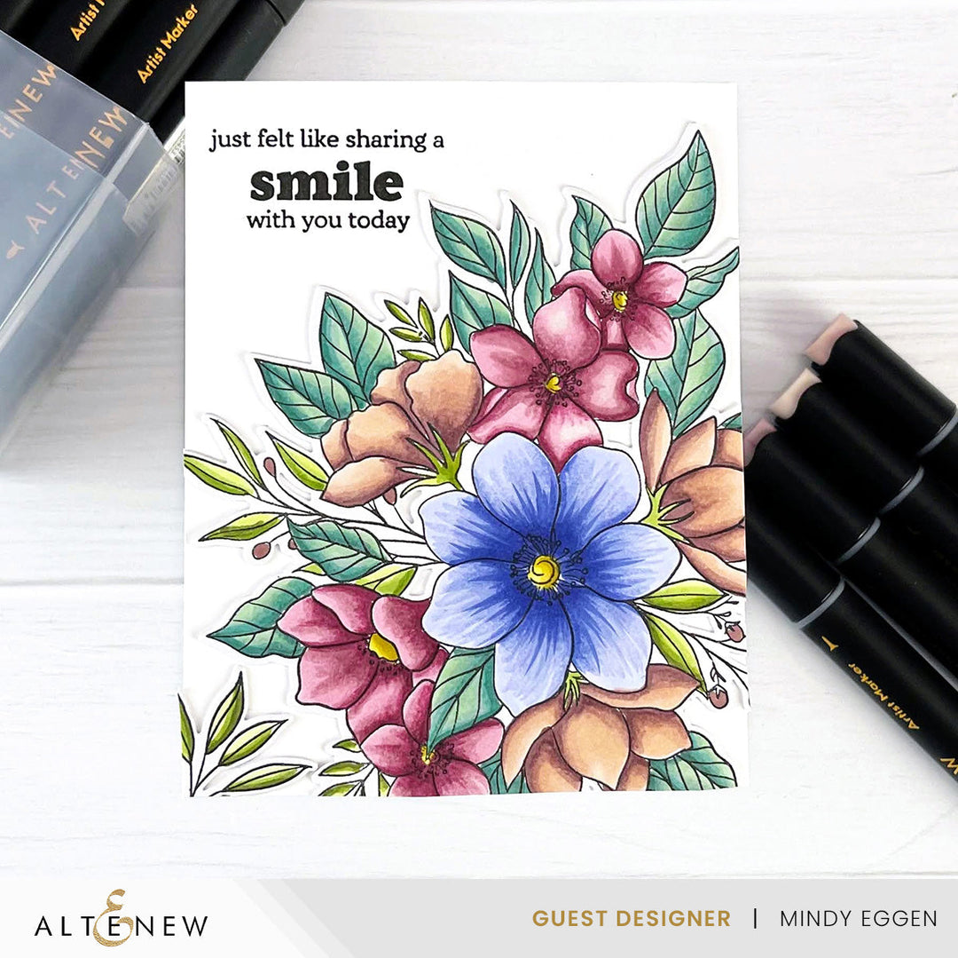 Alcohol Markers Firewood Garden Artist Alcohol Markers Set M