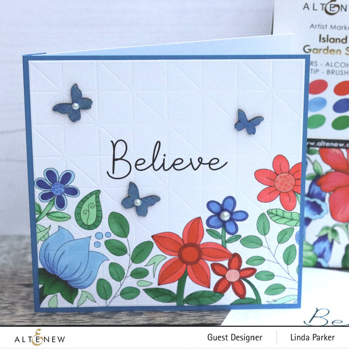 Alcohol Markers Island Garden Artist Alcohol Markers Set H