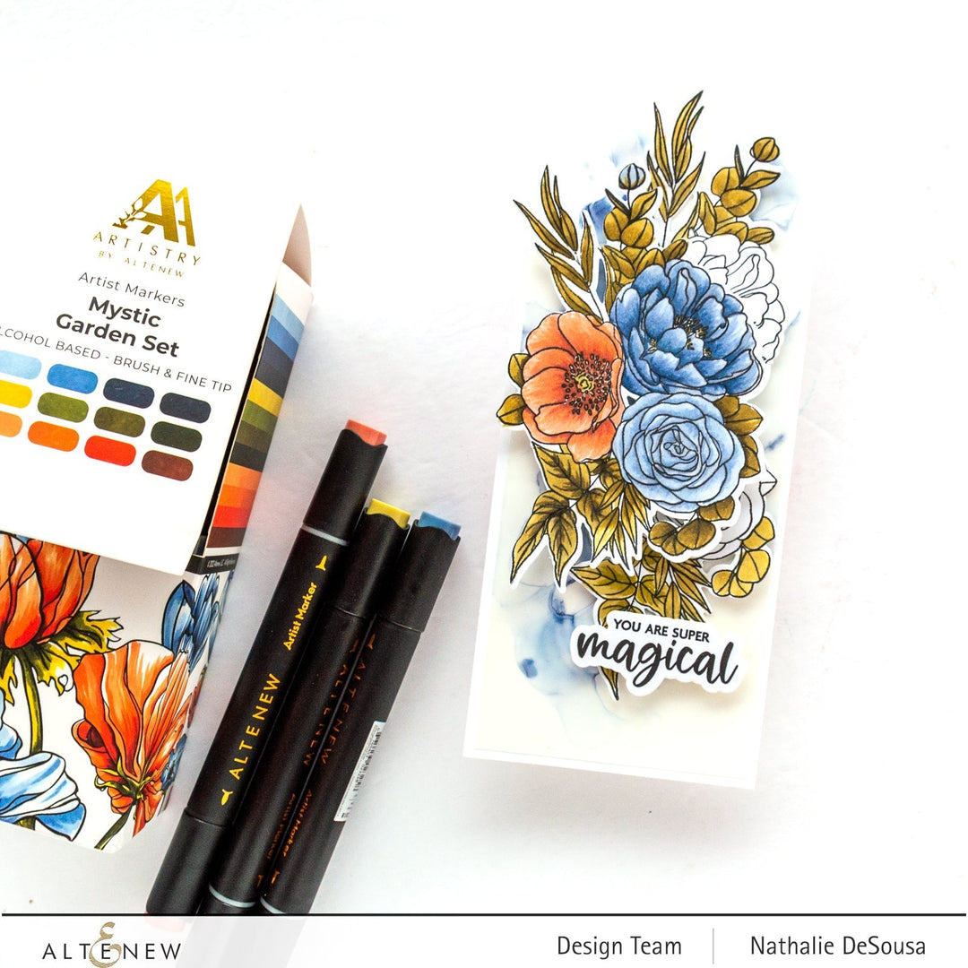 Alcohol Markers Mystic Garden Artist Alcohol Markers Set J