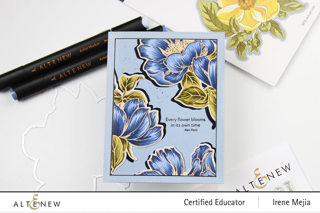 Alcohol Markers Mystic Garden Artist Alcohol Markers Set J