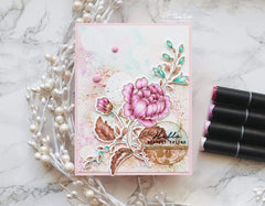 Alcohol Markers Rock Garden Artist Alcohol Markers Set D