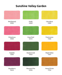 Alcohol Markers Sunshine Valley Garden Artist Alcohol Markers Set F
