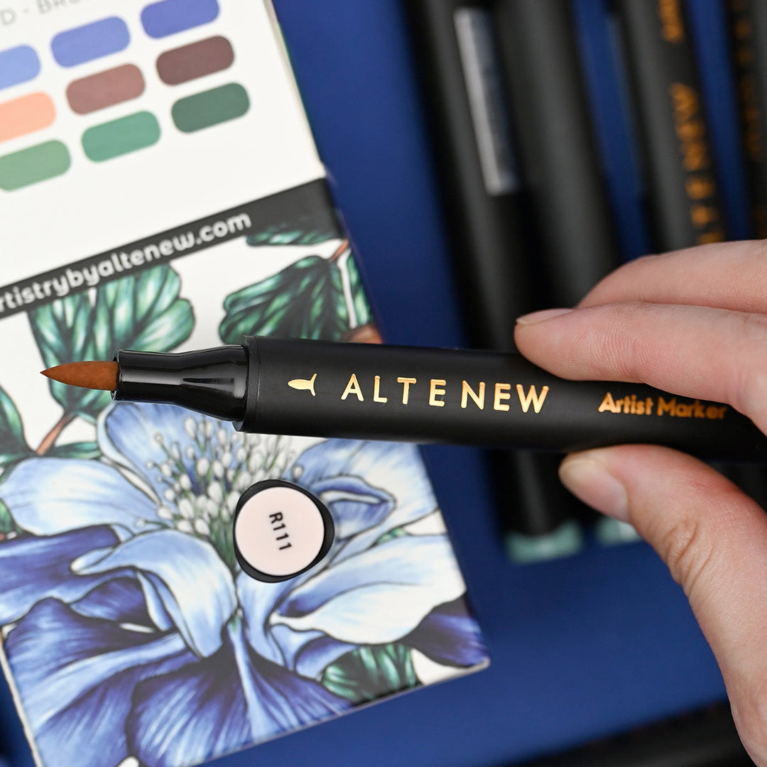 Alcohol Markers Woodland Garden Artist Alcohol Markers Set L