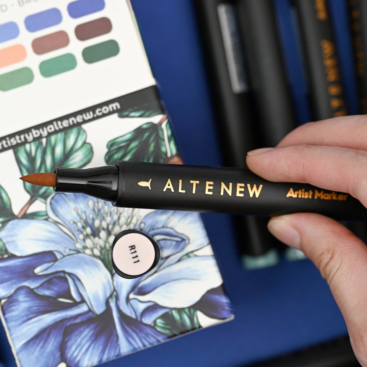 Alcohol Markers Woodland Garden Artist Alcohol Markers Set L