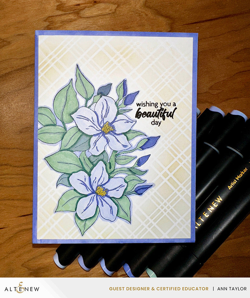 Alcohol Markers Woodland Garden Artist Alcohol Markers Set L