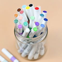 Art Materials Acrylic Marker 24 Color Set - Vol. 1