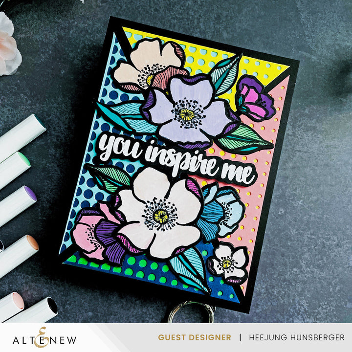Art Materials Acrylic Marker 24 Color Set - Vol. 1