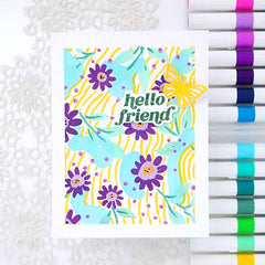 Art Materials Acrylic Marker 24 Color Set - Vol. 1