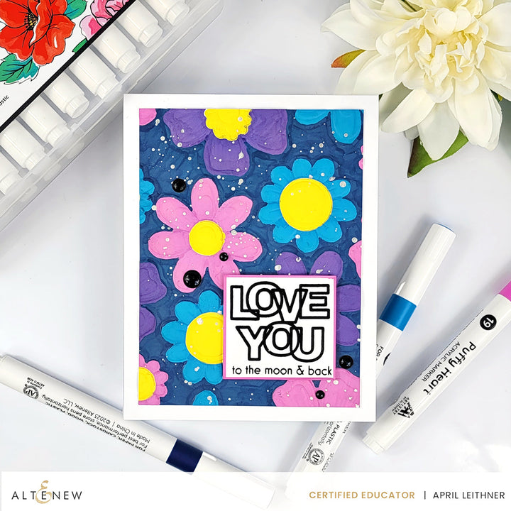Art Materials Acrylic Marker 24 Color Set - Vol. 1