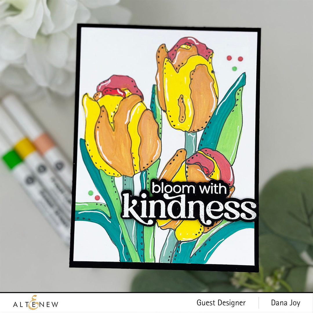 Art Materials Acrylic Marker 24 Color Set - Vol. 1