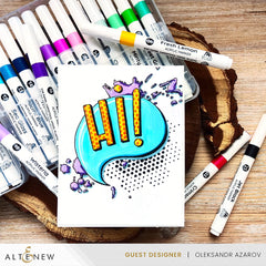Art Materials Acrylic Marker 24 Color Set - Vol. 1