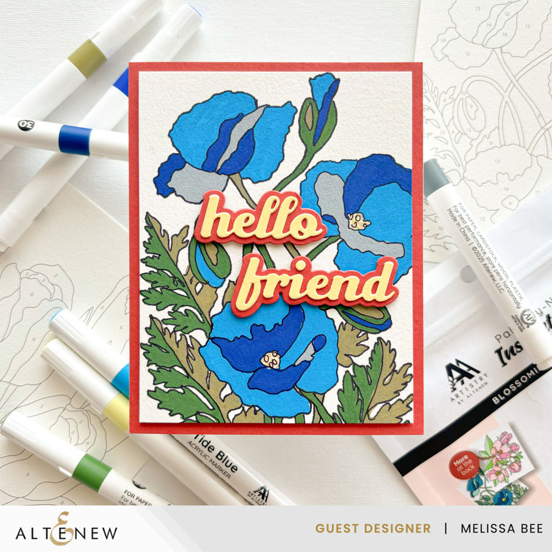 Art Materials Acrylic Marker 24 Color Set - Vol. 2