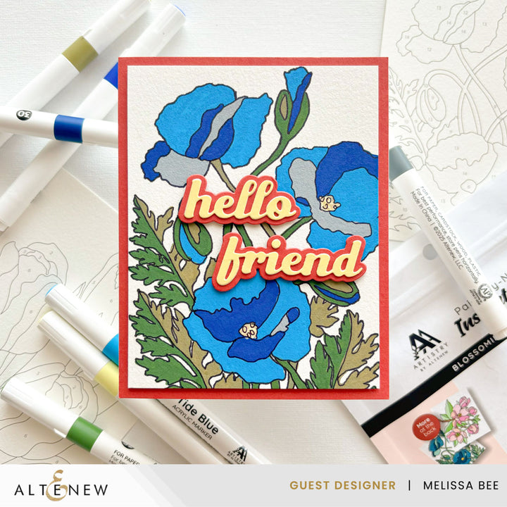 Art Materials Acrylic Marker 24 Color Set - Vol. 2
