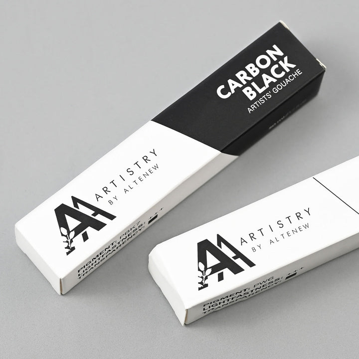 Art Materials Carbon Black Artists' Gouache (50ml)