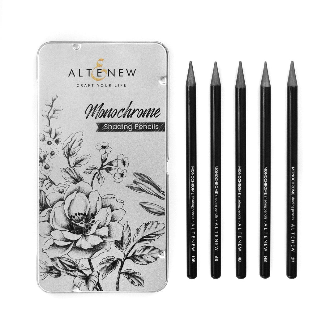 Art Materials Monochrome Shading Pencils