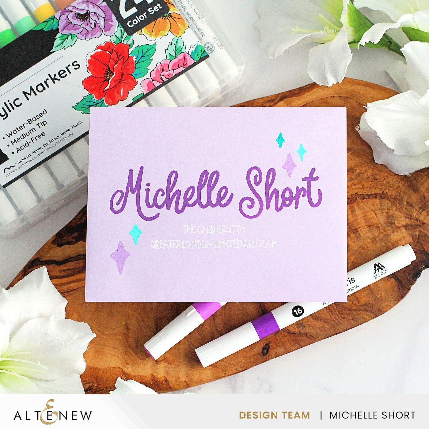 Art Materials Ultimate Acrylic Marker Duo