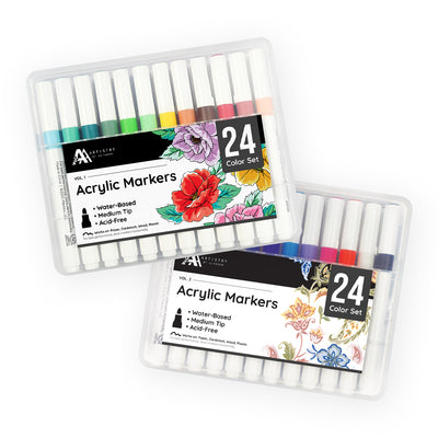 Art Materials Ultimate Acrylic Marker Duo