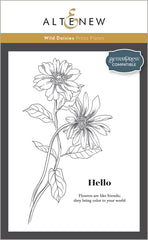 Betterpress Plate Bundle Delightful Blossoms Press Plate Bundle
