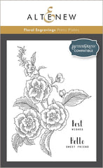 Betterpress Plate Bundle Delightful Blossoms Press Plate Bundle