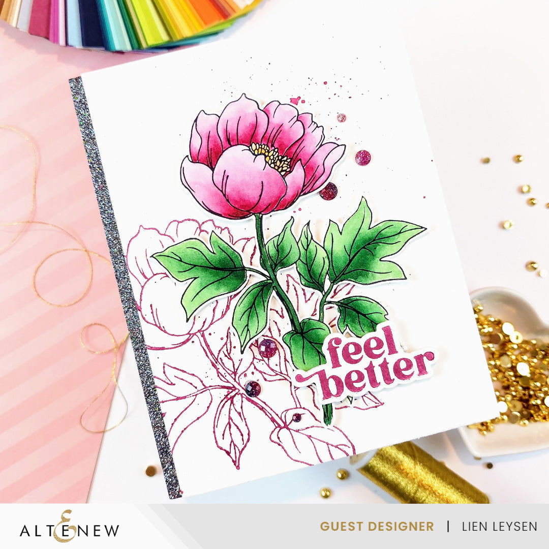 Betterpress Plate Bundle Delightful Blossoms Press Plate Bundle