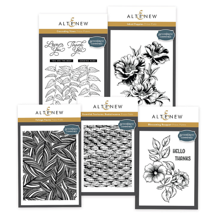 Betterpress Plate Bundle July 2024 Betterpress Plates Release Bundle