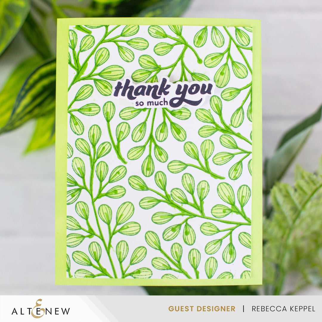 Betterpress Plate Bundle Leafy Luxe Press Plate Bundle